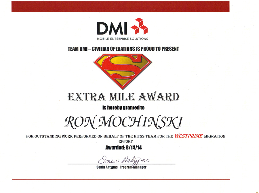 DMI Award